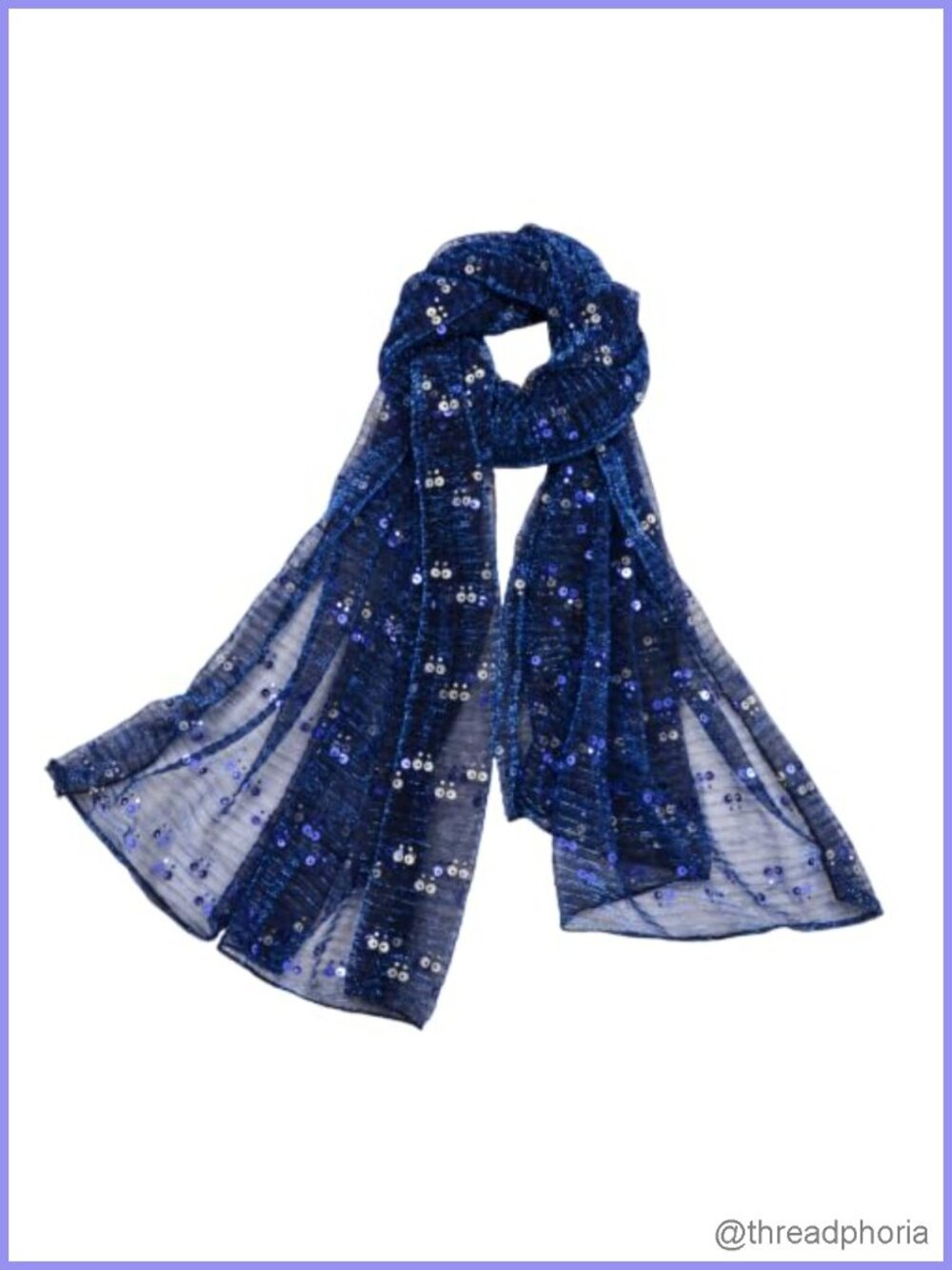 Sequin Sheer Scarf Shawl Wrap Women Lightweight Crinkle